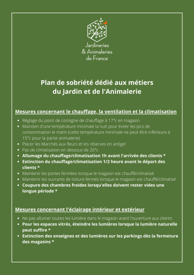 Plan de sobriété 1